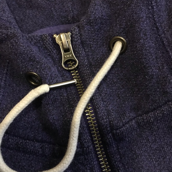 Purple Roots Zip Up Sweater - Picture 5 of 5